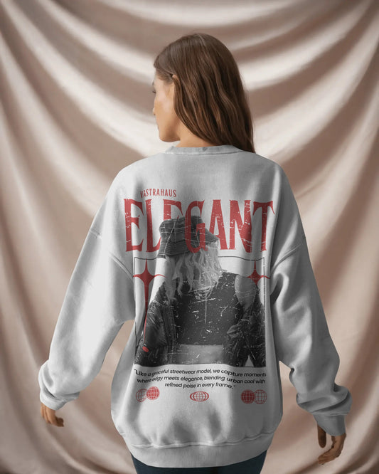 "Elegant" Statement Sweatshirt: Effortless Streetwear