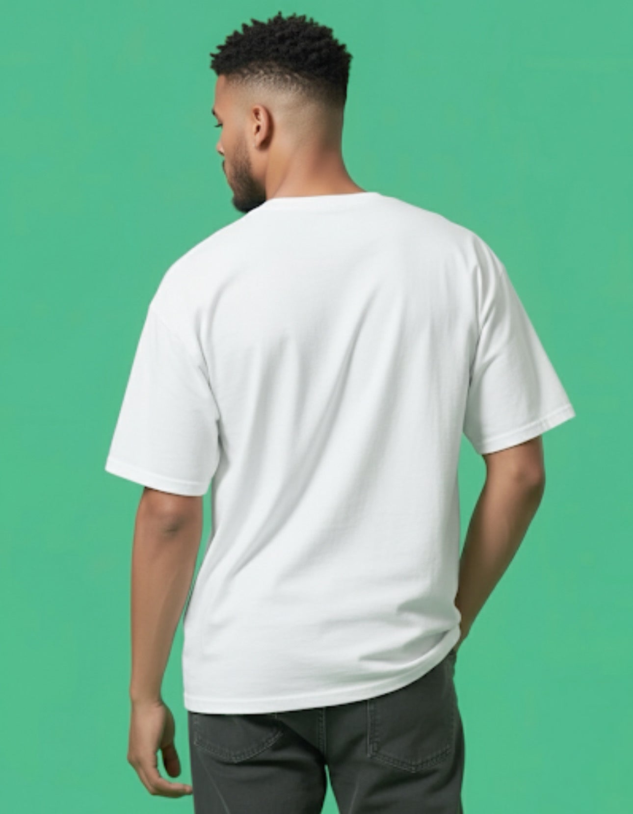 Oversized "Hustle For The Muscle" Graphic T-Shirt