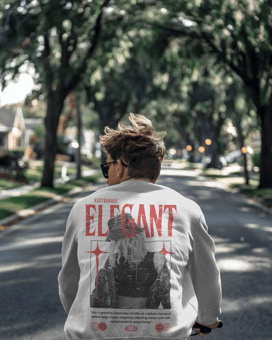 "Elegant" Statement Sweatshirt: Effortless Streetwear
