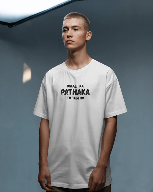 “Diwali Ka Pathaka” Unisex Graphic Tee – Festive Vibe Edition