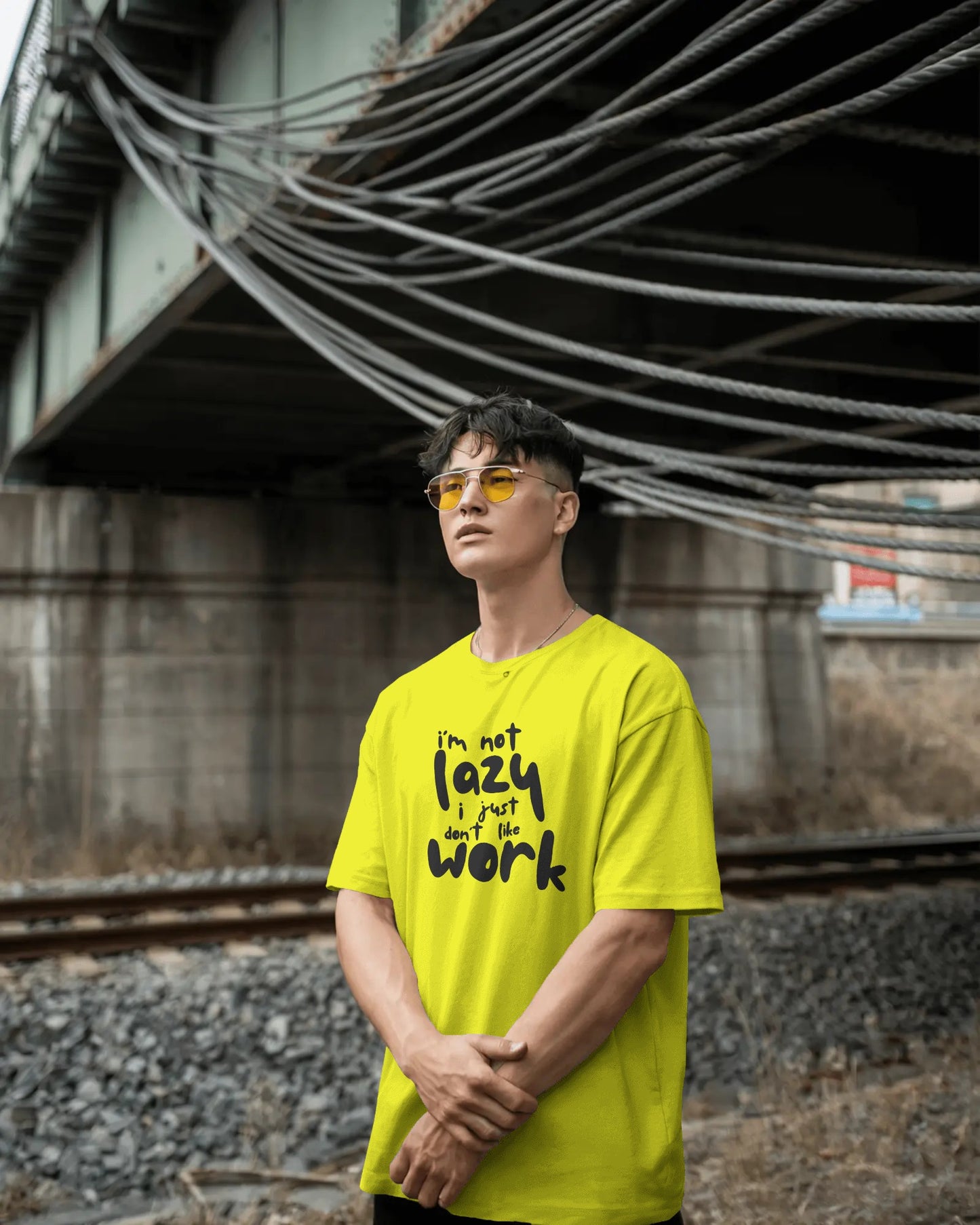 “I’m Not Lazy, I Just Don’t Like Work” Funny Quote T-Shirt